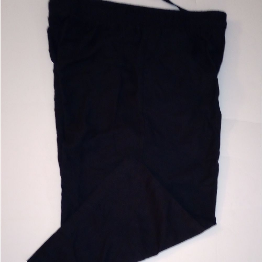 🆕👖Zac & Rachel Linen Blend Capris, Black, Sz L